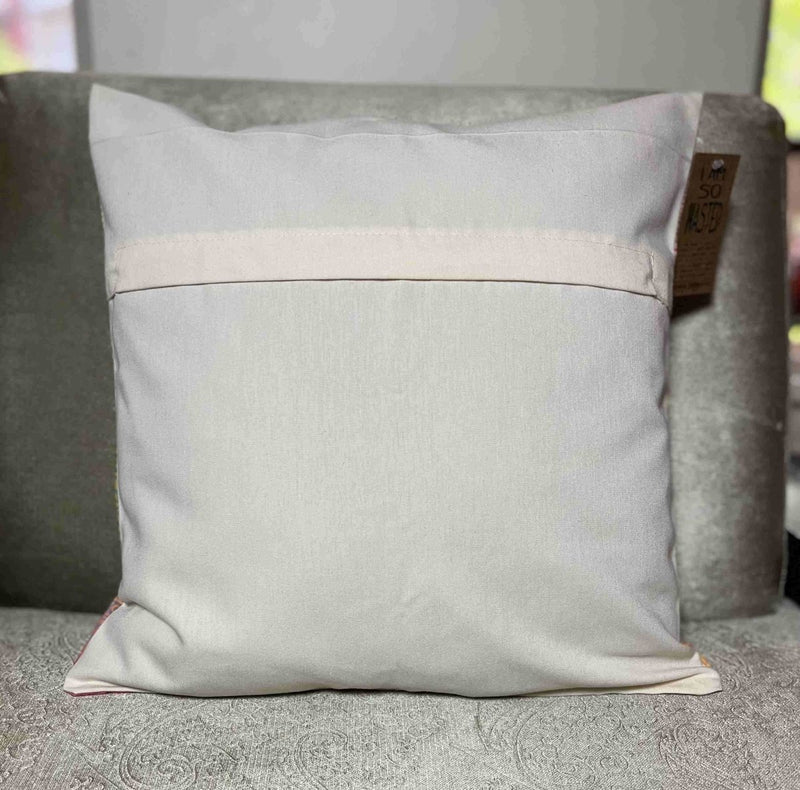 Buy Artful Cushion Cover | Upcycled Linen | Shop Verified Sustainable Products on Brown Living