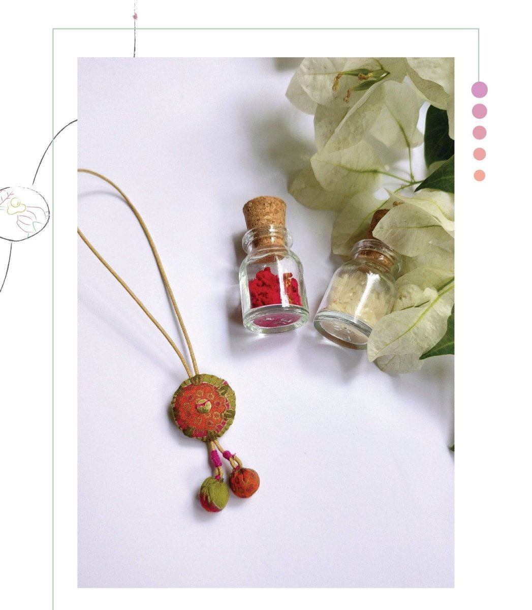 Artisanal Rakhi & Lumba set #9 ( Assorted ) | Verified Sustainable by Brown Living™