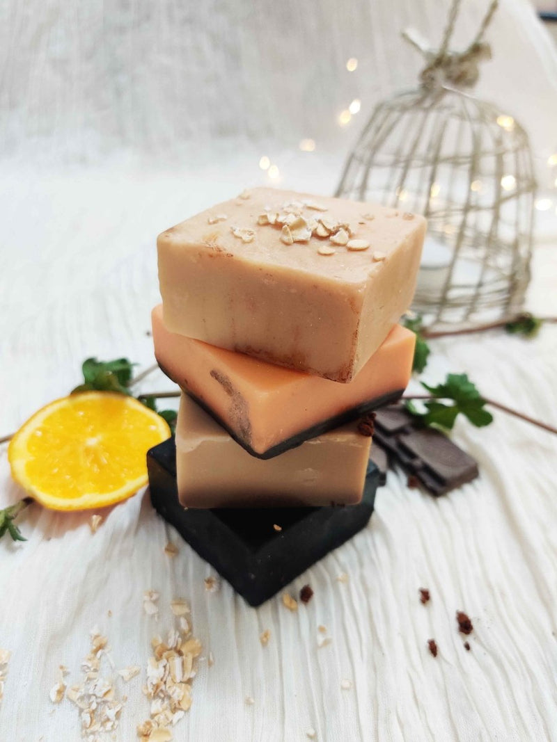 Buy Artisanal Soap and Coconut Soap Dish - Gift Hamper | Shop Verified Sustainable Body Soap on Brown Living™