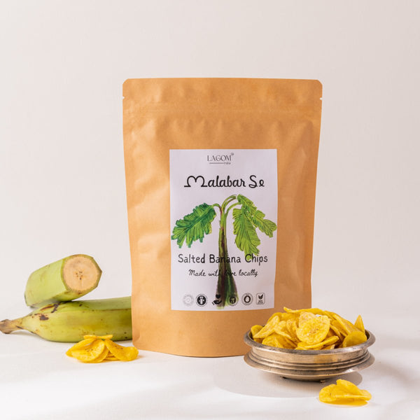 Buy Artisanal Traditional style Kerala Salted Banana Chips | Shop Verified Sustainable Snack Foods on Brown Living™