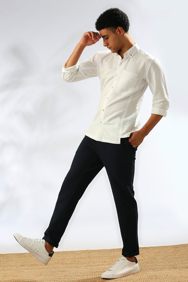 Aspen Button Down Shirt - White | Verified Sustainable by Brown Living™