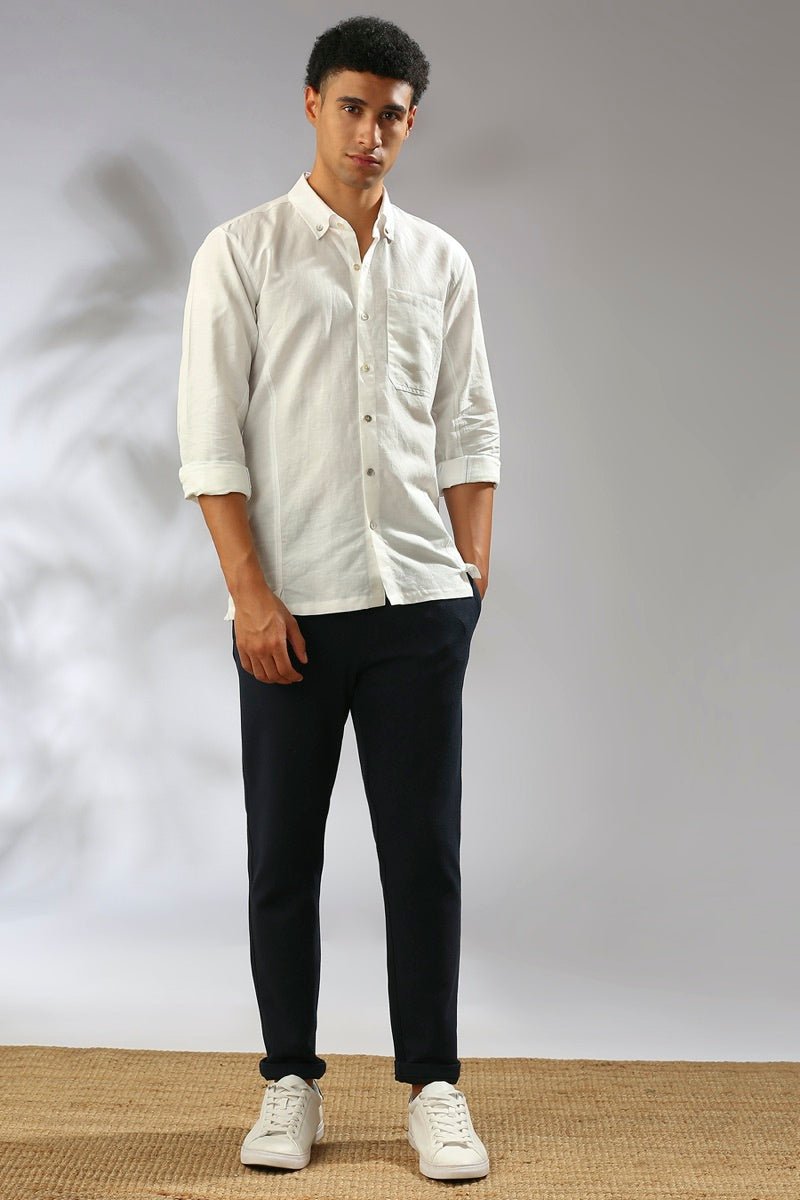 Aspen Button Down Shirt - White | Verified Sustainable by Brown Living™