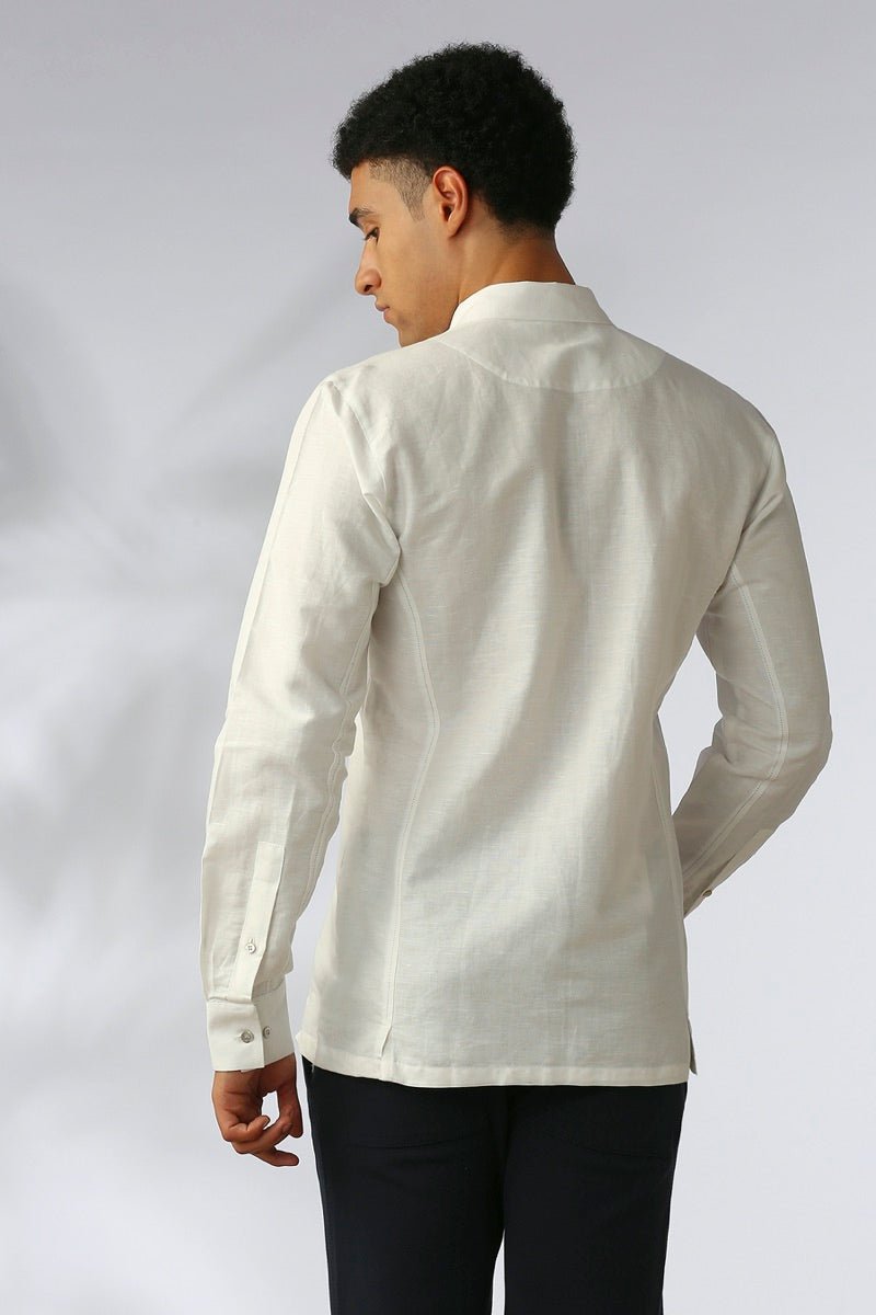 Aspen Button Down Shirt - White | Verified Sustainable by Brown Living™