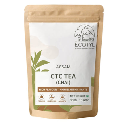 Assam Strong Flavour CTC Tea (Chai Patti) | Classic | 300g | Verified Sustainable by Brown Living™