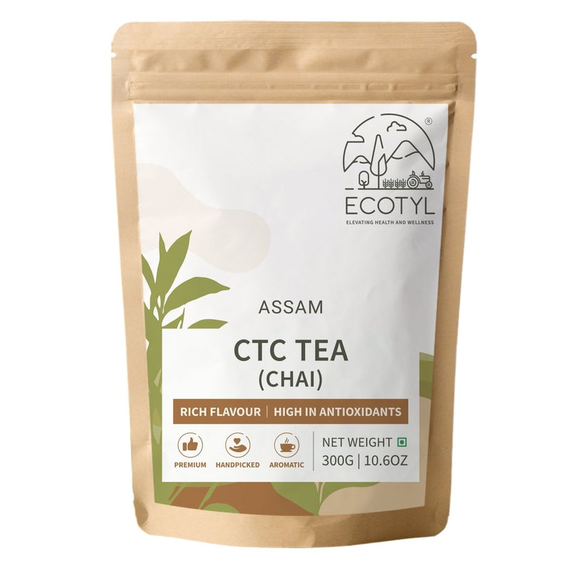 Buy Assam Strong Flavour CTC Tea (Chai Patti) | Classic | 300g | Shop Verified Sustainable Tea on Brown Living™