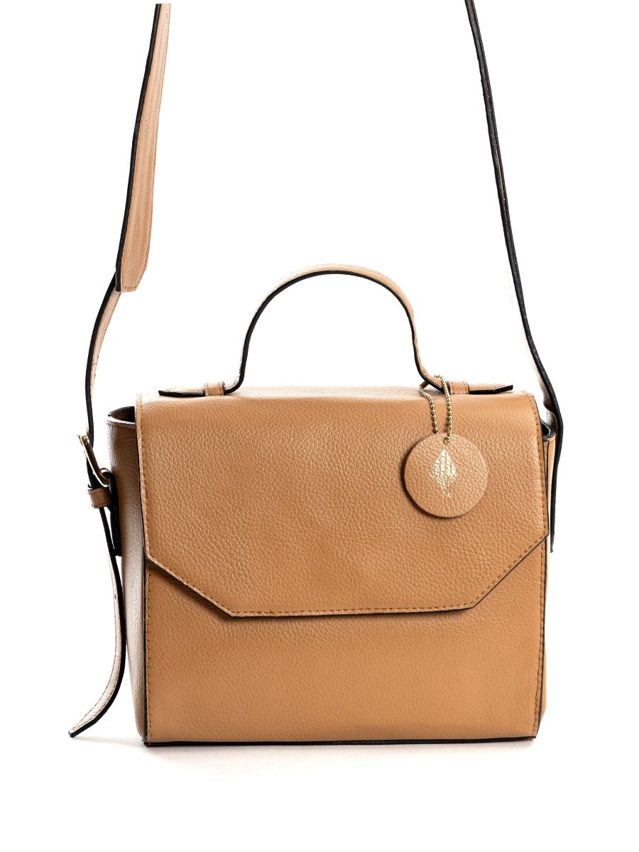 Asteria (Caramel) | Women's Bag made with Apple Leather | Verified Sustainable by Brown Living™