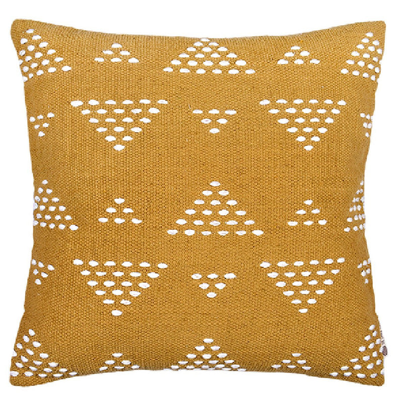 Buy Atrisuta Solids Cushion Cover (Camel Yellow) | Shop Verified Sustainable Products on Brown Living