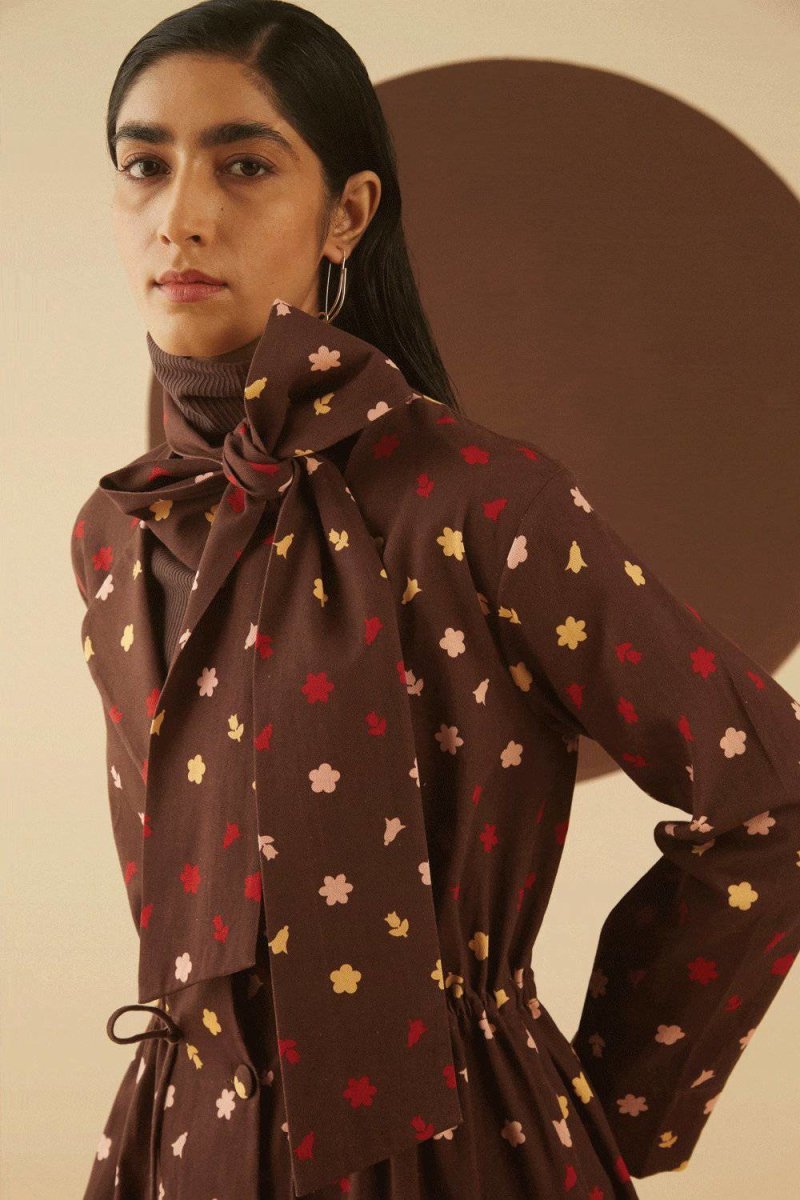 Buy Audery Print Coat | Shop Verified Sustainable Products on Brown Living
