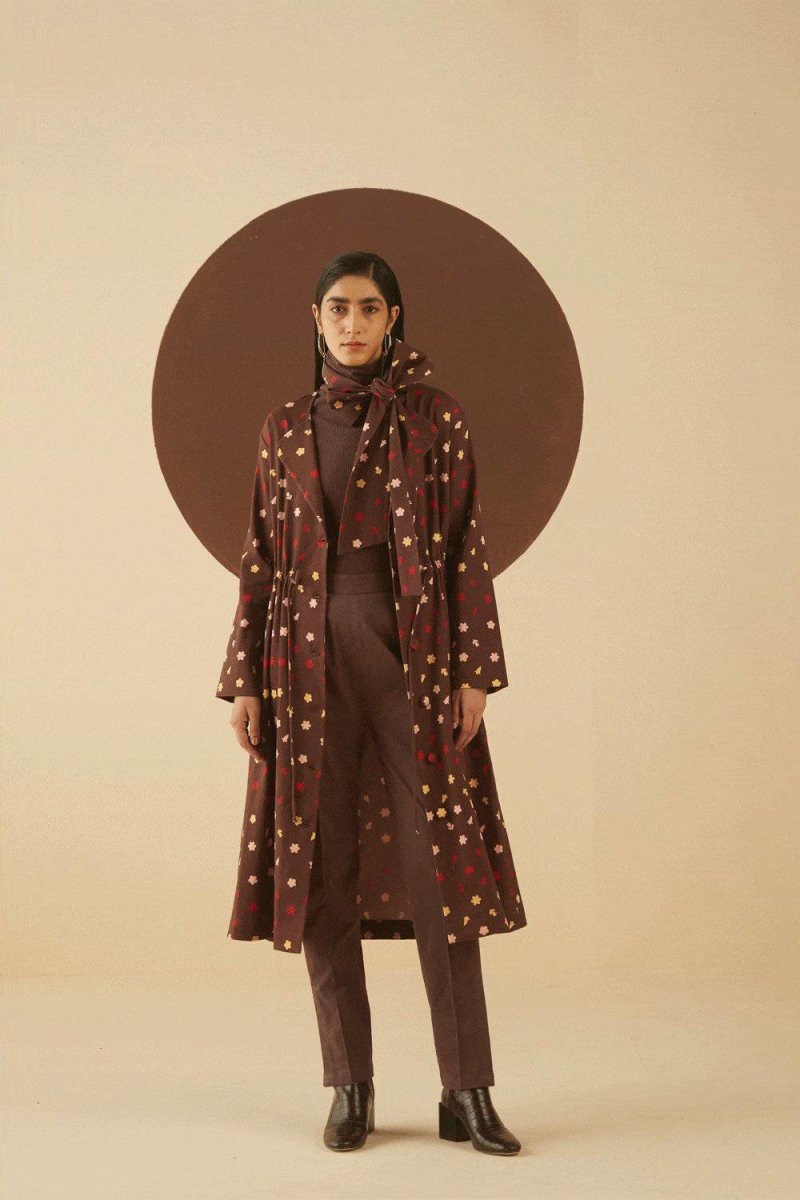 Buy Audery Print Coat | Shop Verified Sustainable Womens Jacket on Brown Living™
