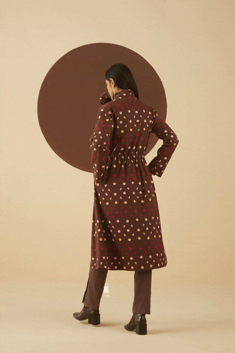Buy Audery Print Coat | Shop Verified Sustainable Products on Brown Living