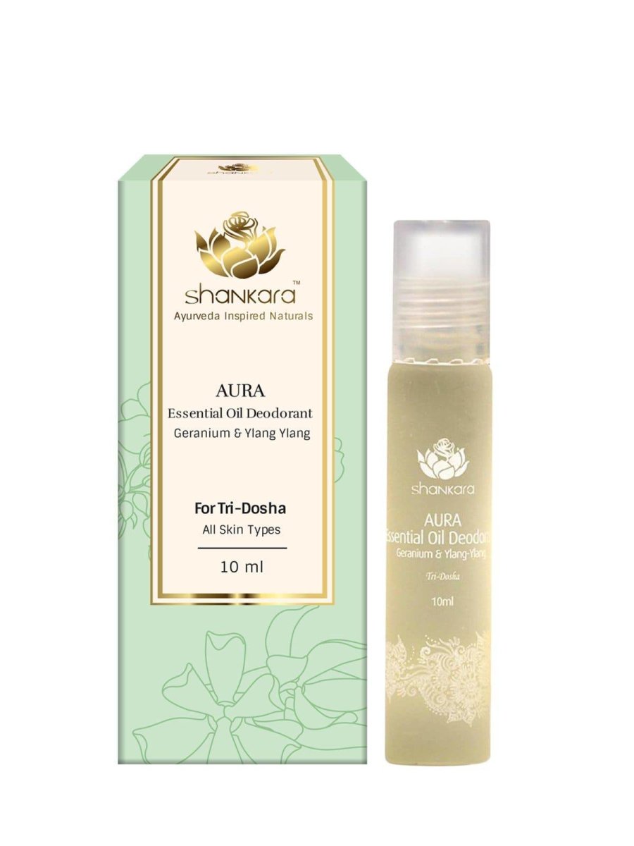 Aura Essential Oil Deodorant - Geranium & Ylang Ylang | Verified Sustainable by Brown Living™