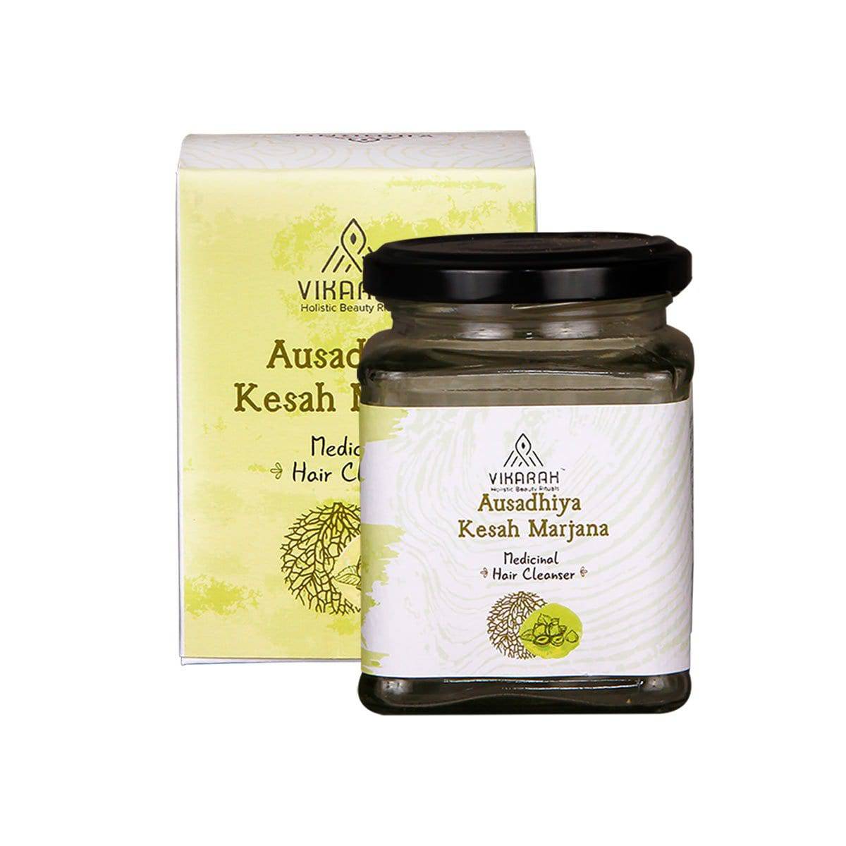 Ausadhiya Kesah Marjana - Medicinal Hair Cleanser - 100g | Verified Sustainable by Brown Living™