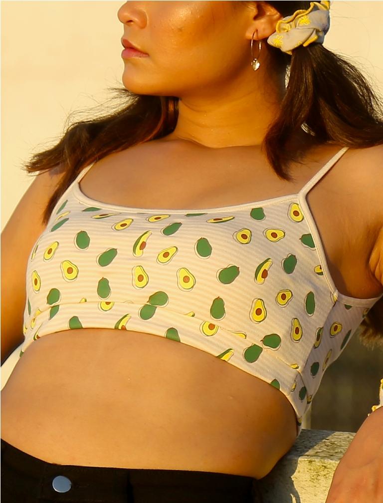 Buy Avocado Bandeau | Shop Verified Sustainable Womens Underwear on Brown Living™