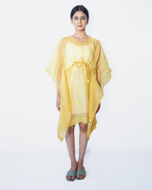 Buy Ayanna Organza Kaftan | Shop Verified Sustainable Womens Dress on Brown Living™