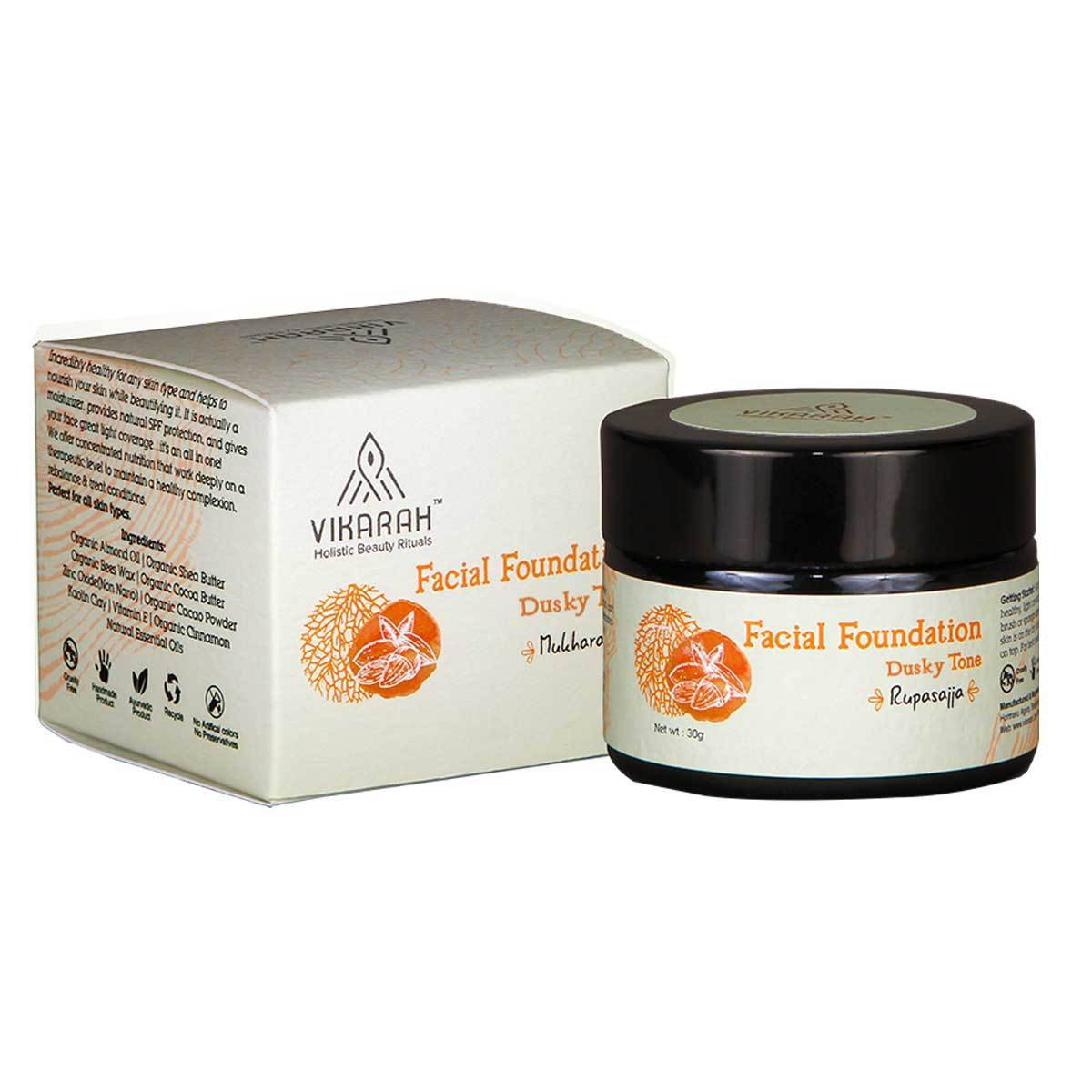 Ayurvedic Facial Foundation Dusky Tone | Verified Sustainable by Brown Living™