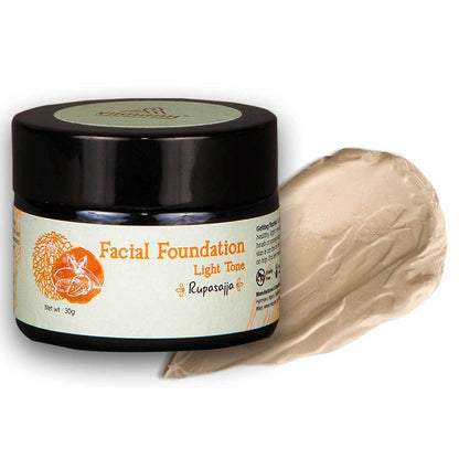 Ayurvedic Facial Foundation Light Tone | Verified Sustainable by Brown Living™