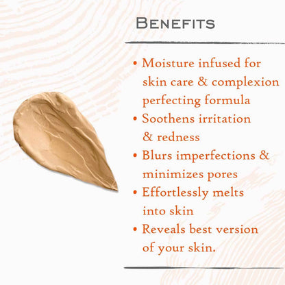 Ayurvedic Facial Foundation Medium Tone | Verified Sustainable by Brown Living™