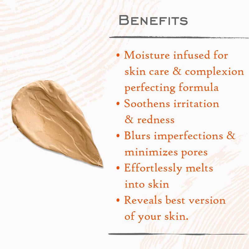 Buy Ayurvedic Facial Foundation Medium Tone | Shop Verified Sustainable Makeup Foundation on Brown Living™