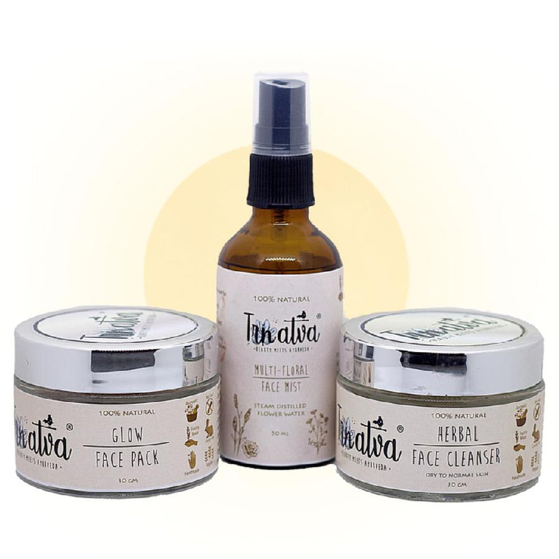 Buy Ayurvedic Facial Kit | Shop Verified Sustainable Products on Brown Living