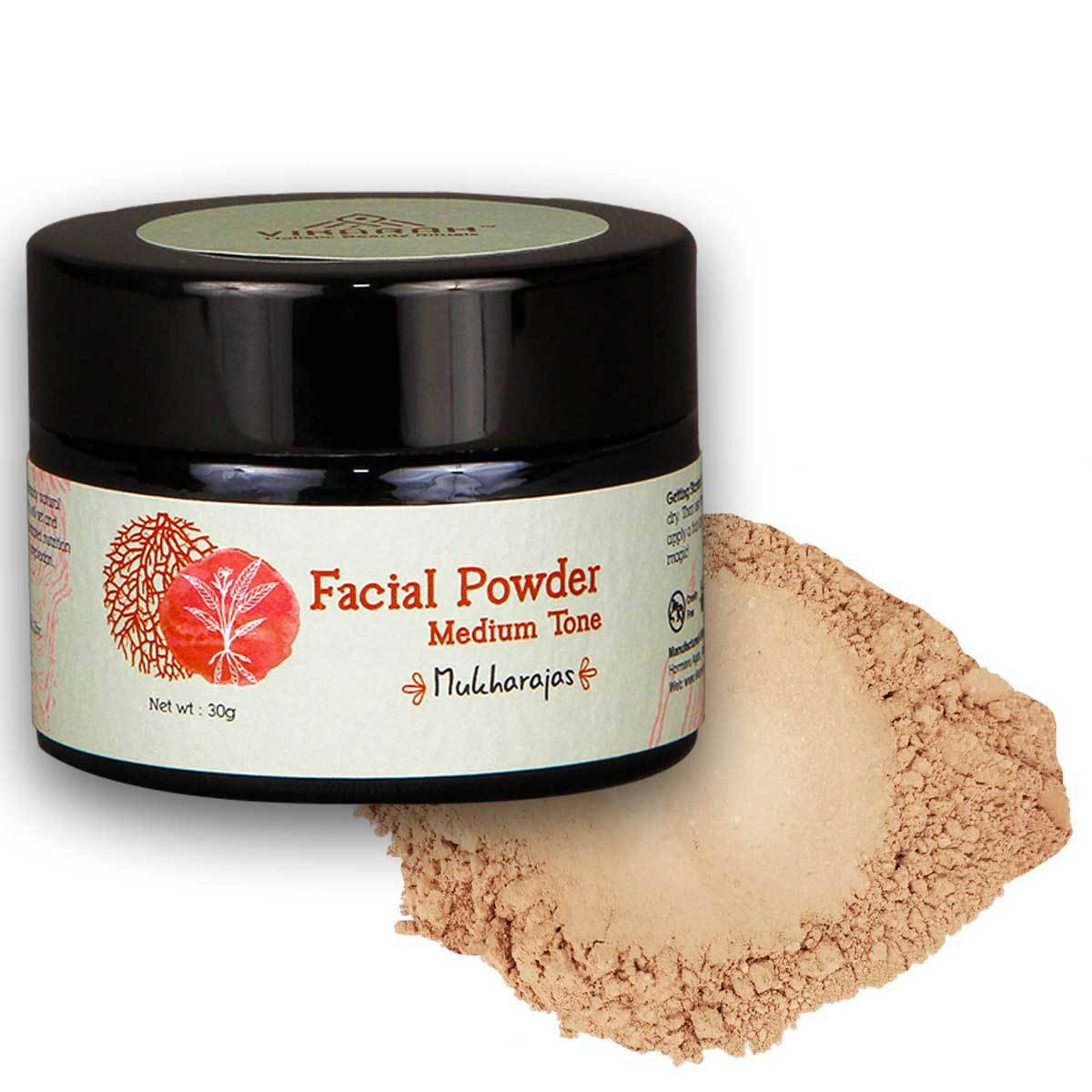 Ayurvedic Facial Powder Medium Tone | Verified Sustainable by Brown Living™