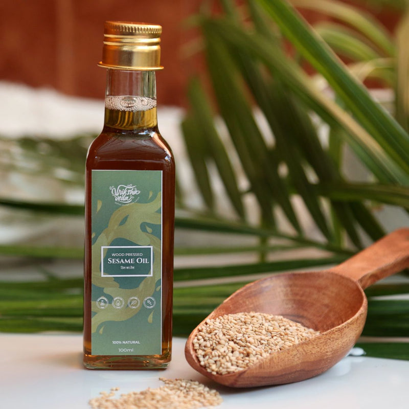 Buy Ayurvedic Sesame Oil- The King of Oil- 100 ml | Shop Verified Sustainable Products on Brown Living