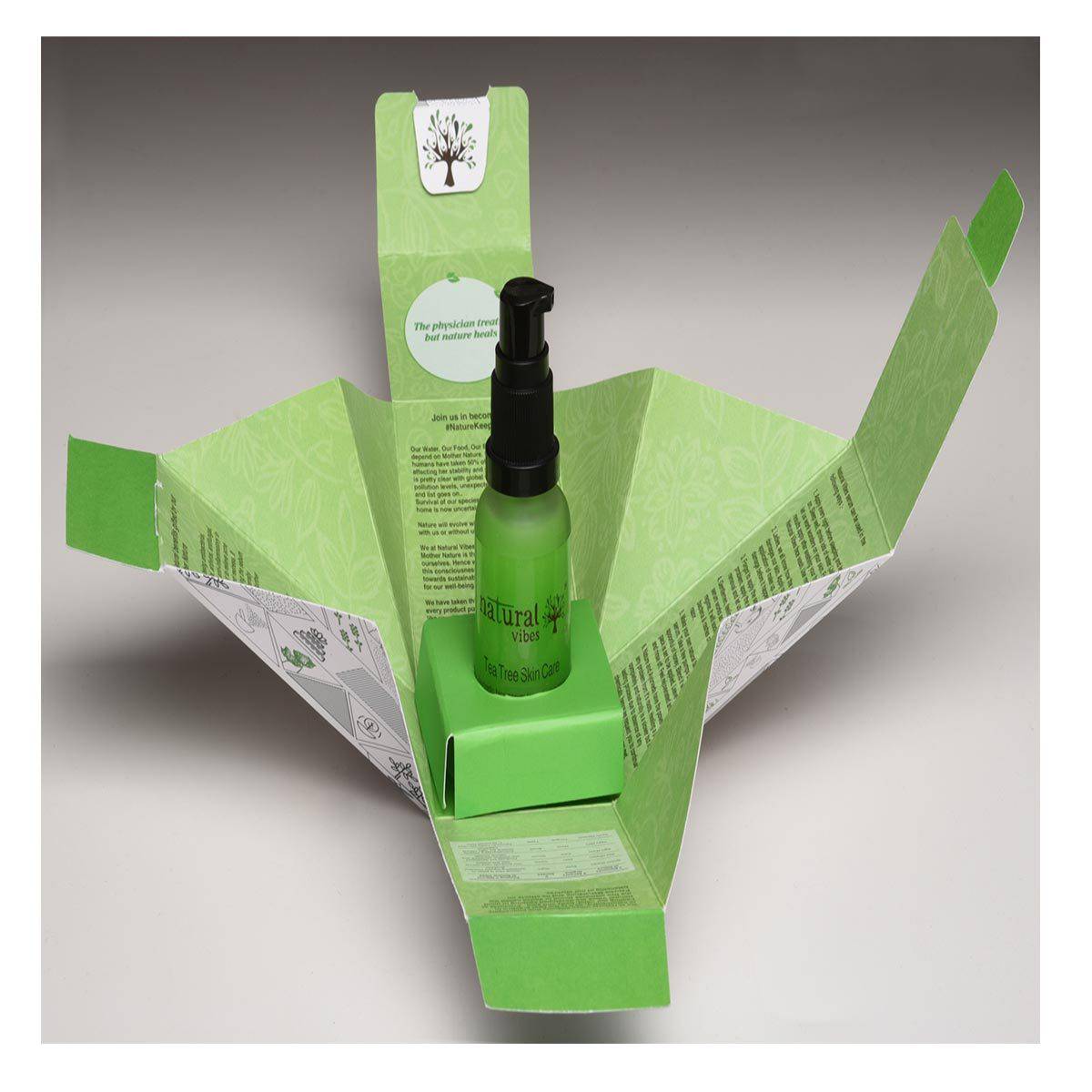Ayurvedic Tea Tree Skin Repair Serum 30 ml – Face Serum by Natural Vibes available on Brown Living™. . SKU: 063 - 01365 - NV_teatree_skin_serum_30ml. Img 3.