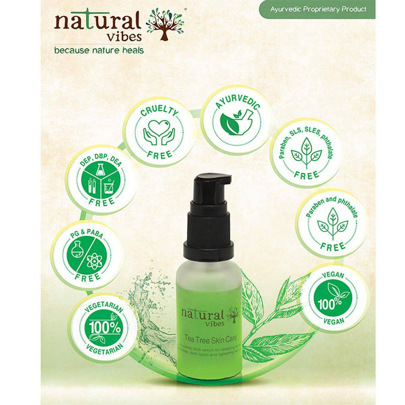 Buy Ayurvedic Tea Tree Skin Repair Serum 30 ml | Shop Verified Sustainable Products on Brown Living