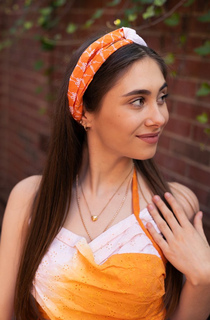 Buy Azahara Eyelet Soft Headband | Shop Verified Sustainable Womens Accessories on Brown Living™