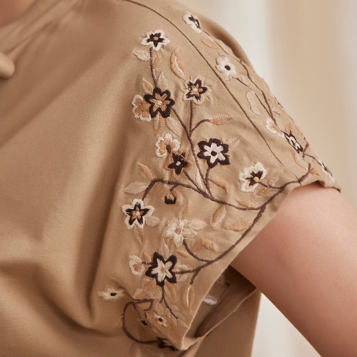 Azalea - Elegant Jumpsuit with Embroidery | Verified Sustainable by Brown Living™