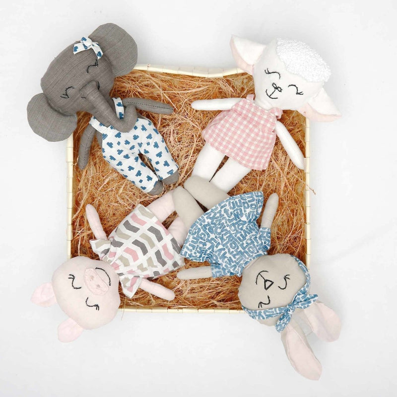 Buy Ba Ba Sheep Zero Waste Toy | Shop Verified Sustainable Soft Toy on Brown Living™