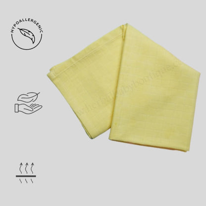 Baby Bath Towel Muslin Cotton | Herbally Dyed | Verified Sustainable by Brown Living™