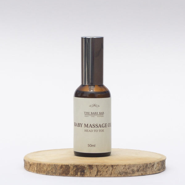 Buy Baby Massage Oil Head to Toe (Pump) | Shop Verified Sustainable Products on Brown Living