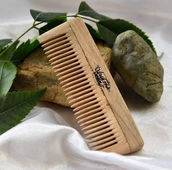 Baby Neem Wood Comb - Pack of 2 | Verified Sustainable by Brown Living™