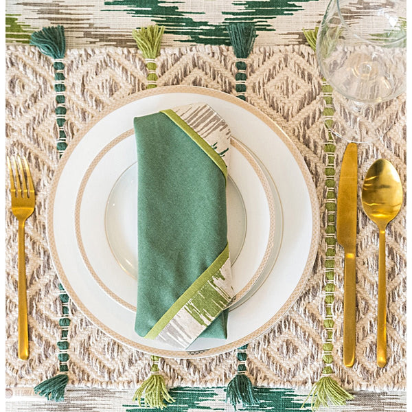 Buy Back To Nature Placemat (Set Of 2 Pcs) | Shop Verified Sustainable Table Essentials on Brown Living™