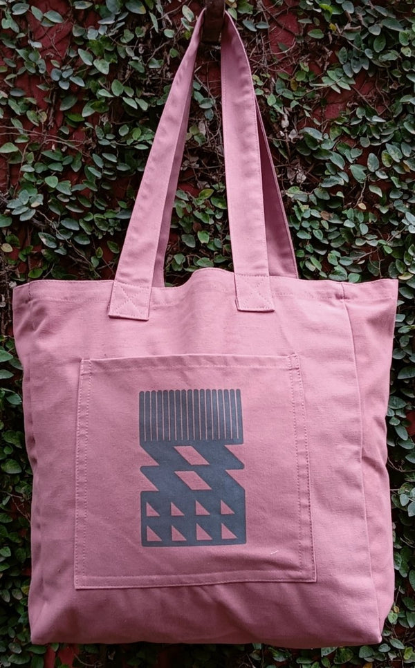Buy Bag for Life - Dusty Rose Canvas Tote | Shop Verified Sustainable Products on Brown Living