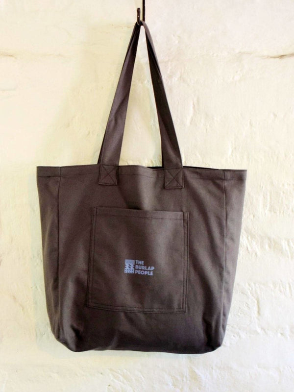Buy Bag for Life - Elephant Grey Canvas Tote | Shop Verified Sustainable Tote Bag on Brown Living™