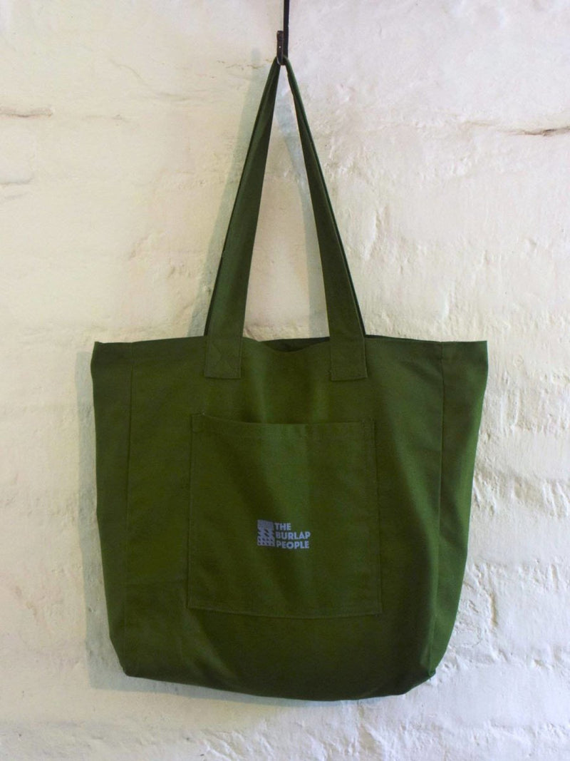 Buy Bag for Life - Olive Canvas Tote | Shop Verified Sustainable Products on Brown Living