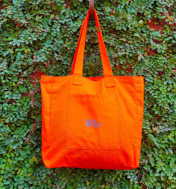 Buy Bag for Life - Reclaiming Saffron Canvas Tote | Shop Verified Sustainable Tote Bag on Brown Living™
