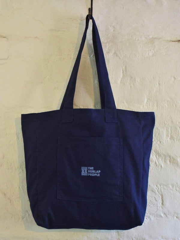 Buy Bag for Life - Sailor Blue Canvas Tote | Shop Verified Sustainable Tote Bag on Brown Living™