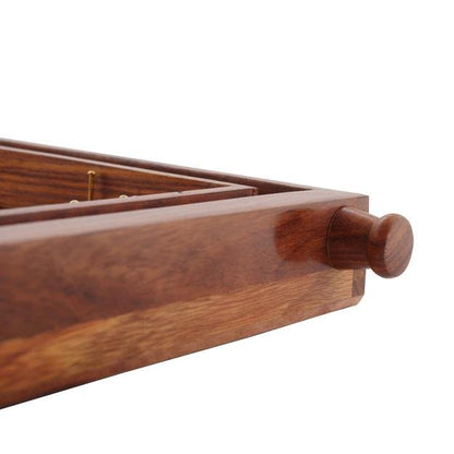 Wooden Bagatelle Traditionally Crafted Tabletop Pinball Game | Verified Sustainable by Brown Living™