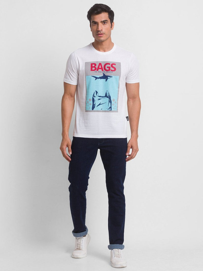 Buy Bags T-Shirt | Recycled Polyester + Recycled Cotton Blend | Shop Verified Sustainable Products on Brown Living
