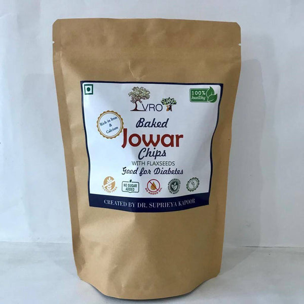 Buy Baked Jowar Chips with Flax seeds & Watermelon Seeds 150 g | Shop Verified Sustainable Products on Brown Living