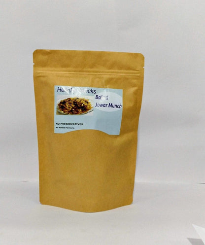 Baked Jowar Munch - Ready to Eat - 200g | Verified Sustainable by Brown Living™