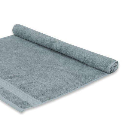 Bamboo Bath Towel Absorbent Super Soft 600 GSM - Cadet Blue Large | Verified Sustainable by Brown Living™