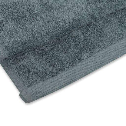 Bamboo Bath Towel Absorbent Super Soft 600 GSM - Cadet Blue Large | Verified Sustainable by Brown Living™