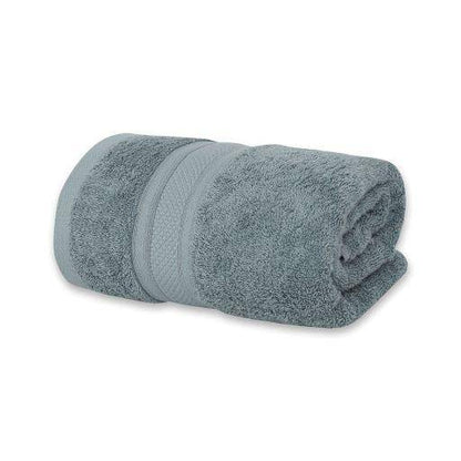 Bamboo Bath Towel Absorbent Super Soft 600 GSM - Cadet Blue Large | Verified Sustainable by Brown Living™