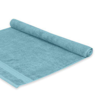 Bamboo Bath Towel Absorbent Super Soft 600 GSM - Turquoise Large | Verified Sustainable by Brown Living™