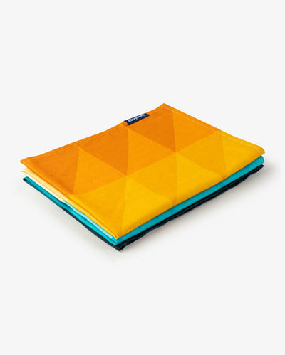 Bamboo & Cotton Blend Printed BeachTowel | Kaleido Summer – Bath Linens on Brown Living™. SKU: PBT015. Img 5.