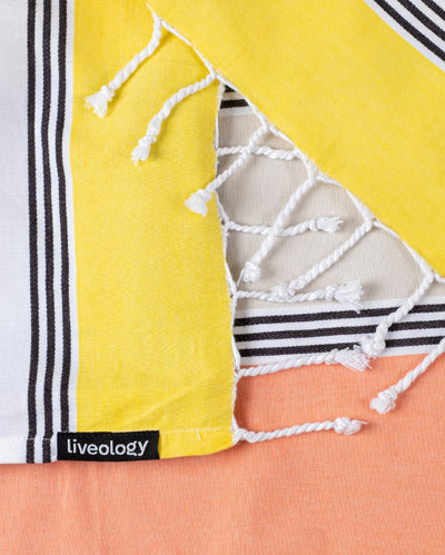 Bamboo & Cotton Blend Woven Bath Towel | Isla del Sol – Bath Linens on Brown Living™. SKU: WBT002. Img 2.