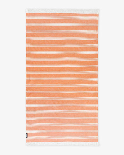 Bamboo & Cotton Blend Woven Bath Towel | Santa Fe Rust – Bath Linens on Brown Living™. SKU: WBT0014. Img 1.